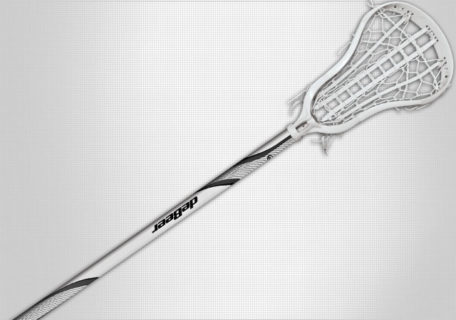 deBeer Proflex 6000 Aluminum Shaft Youth Lacrosse Stick w/ Grip Tape